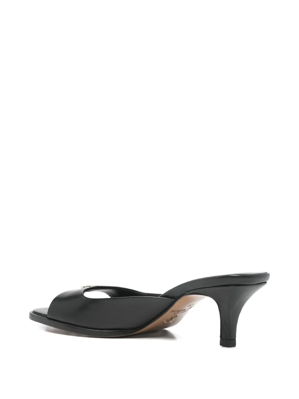 Patrizia Pepe Sandalen met vierkante neus Zwart