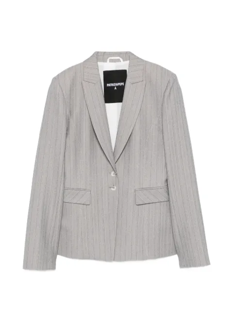 Patrizia Pepe slim pinstripe blazer