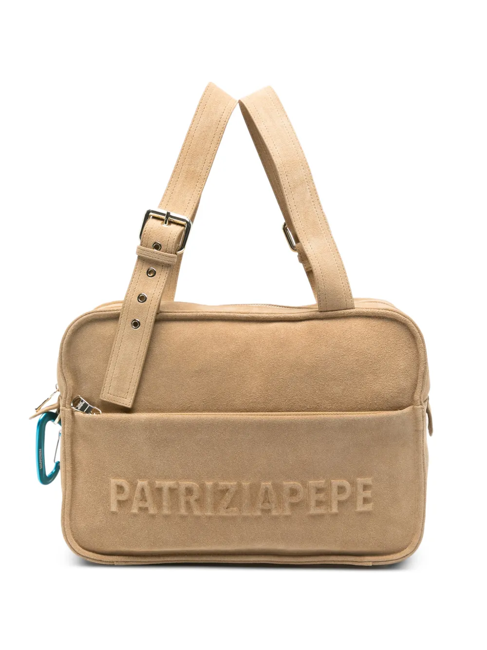 Patrizia Pepe (IM)Perfection embossed suede tote bag - Toni neutri