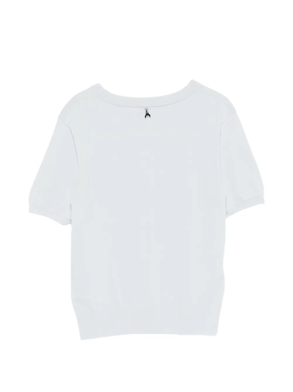 Patrizia Pepe T-shirt met ronde hals Blauw