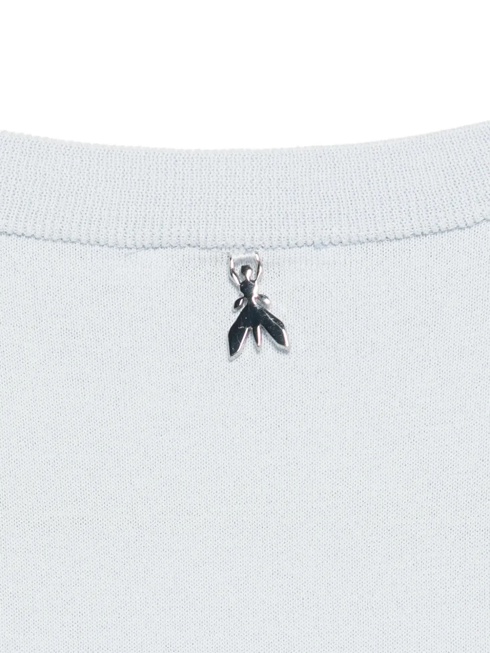 Patrizia Pepe T-shirt met ronde hals Blauw