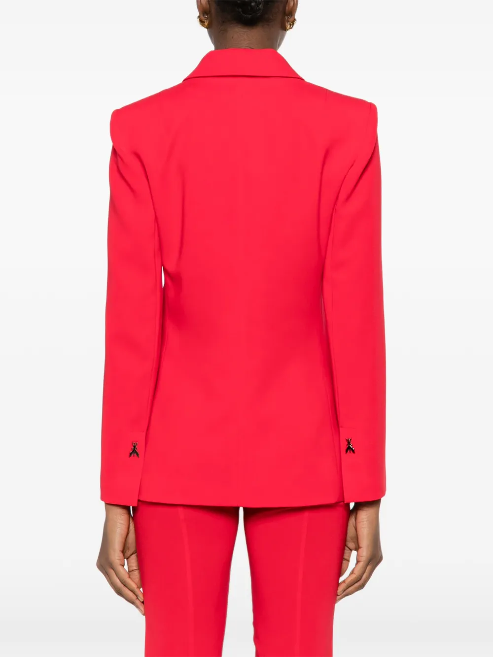 Patrizia Pepe Getailleerde blazer Rood