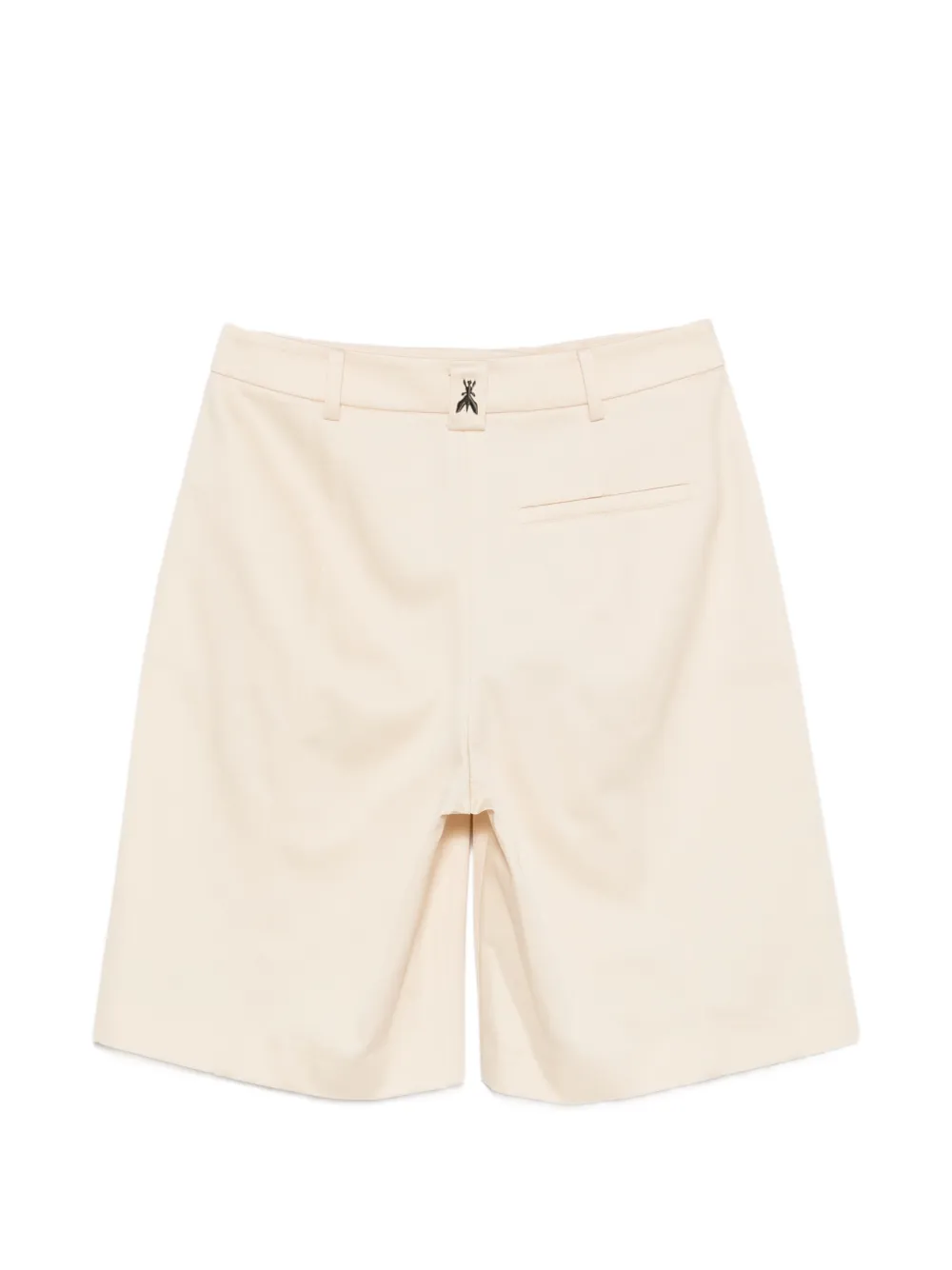 Patrizia Pepe Shorts met logo-detail Beige
