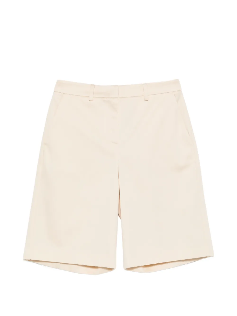 Patrizia Pepe logo-detail tailored shorts - Toni neutri