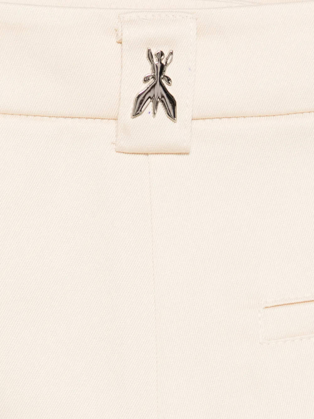 Patrizia Pepe Shorts met logo-detail Beige
