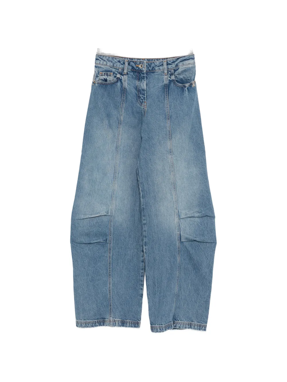 Patrizia Pepe wide shaped jeans - Blu