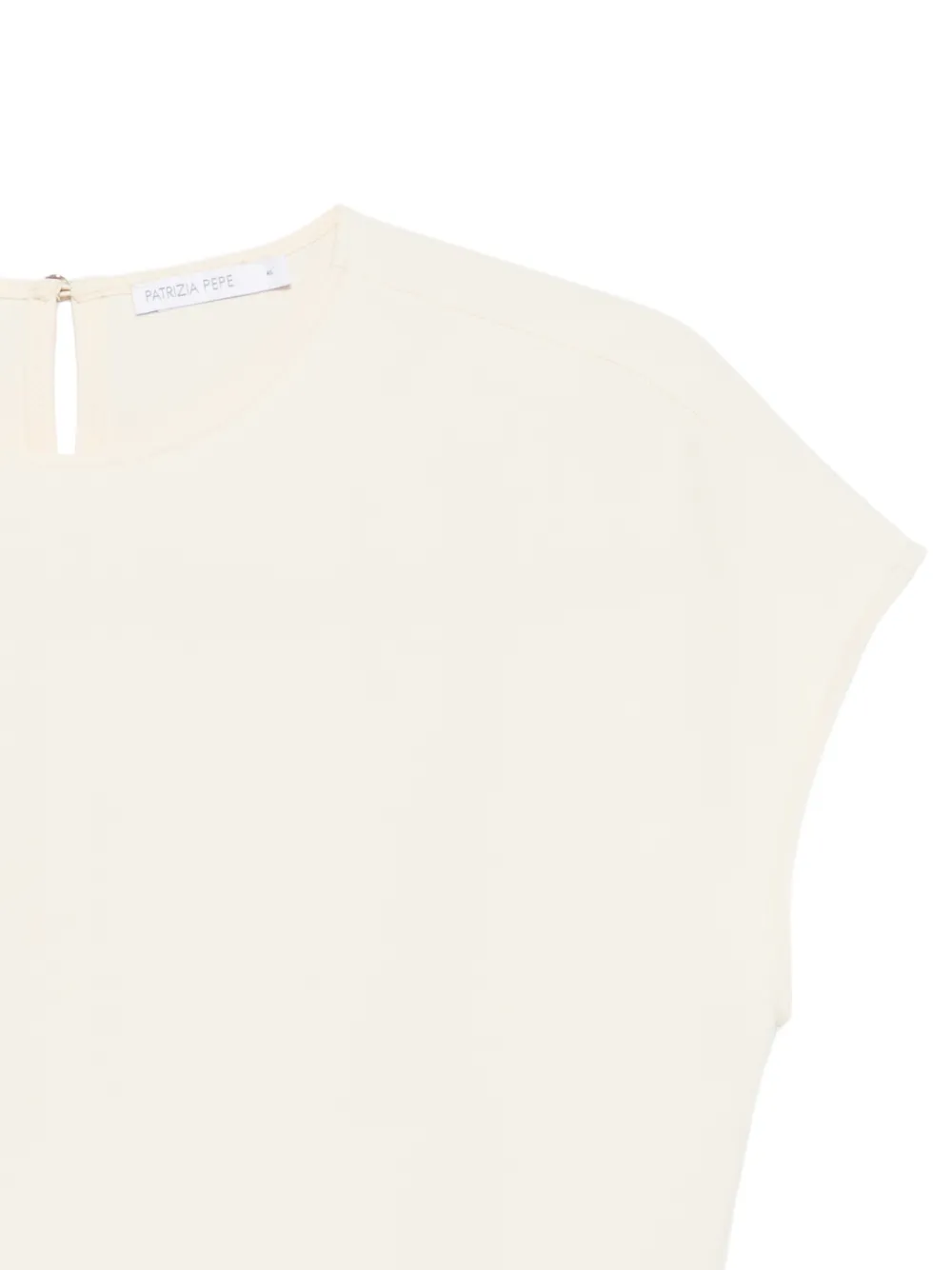  Patrizia Pepe Sleeveless Blouse - Neutrals 