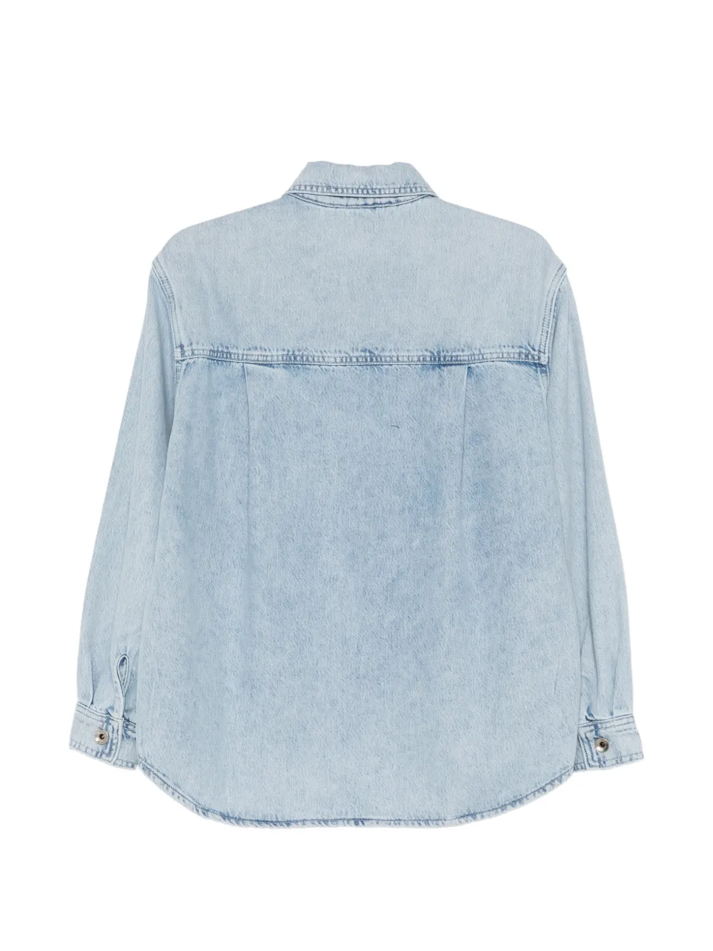Patrizia Pepe Blouse met knoopsluiting Blauw