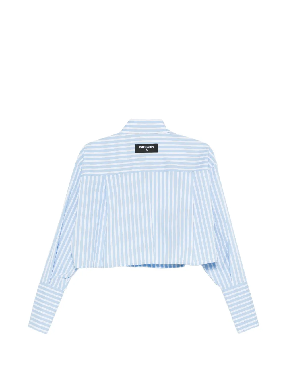 Patrizia Pepe Gestreept shirt Blauw