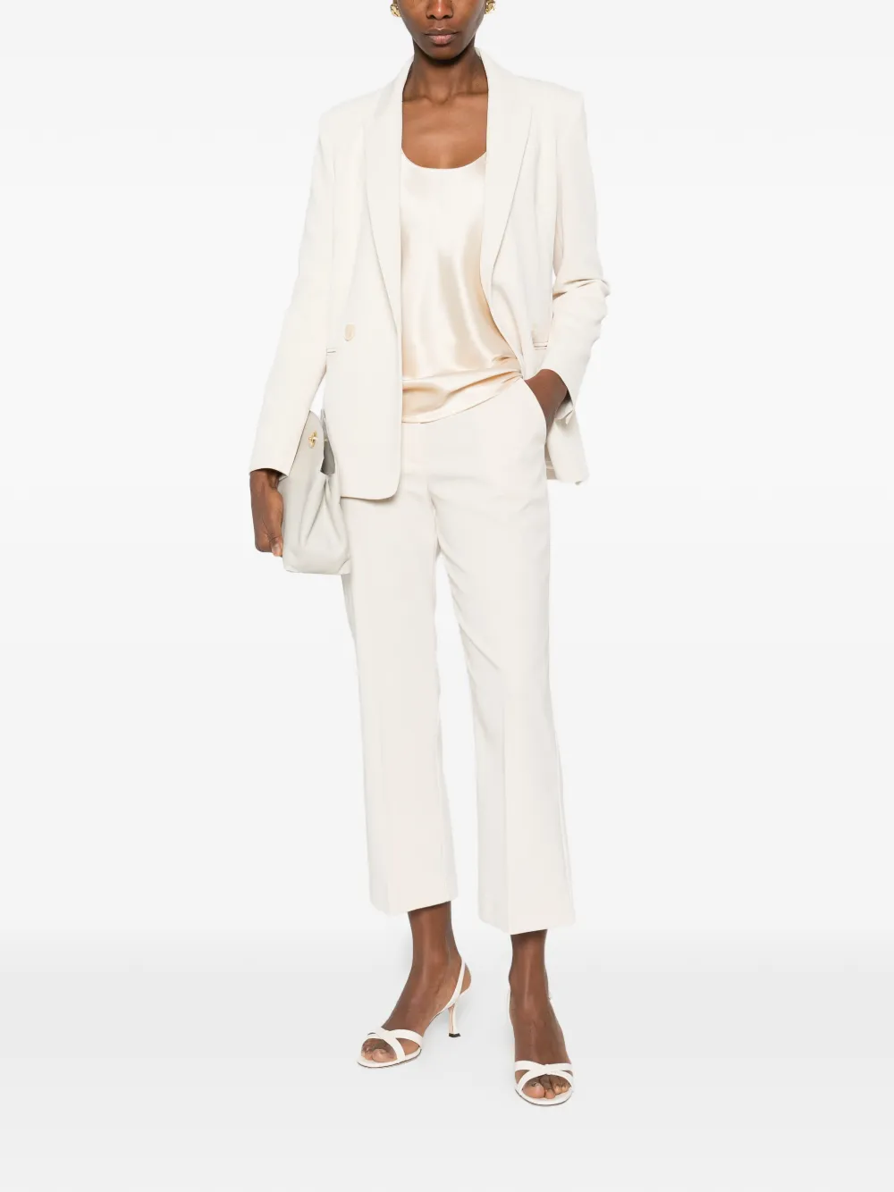  Patrizia Pepe Double-breasted Blazer - Neutrals 