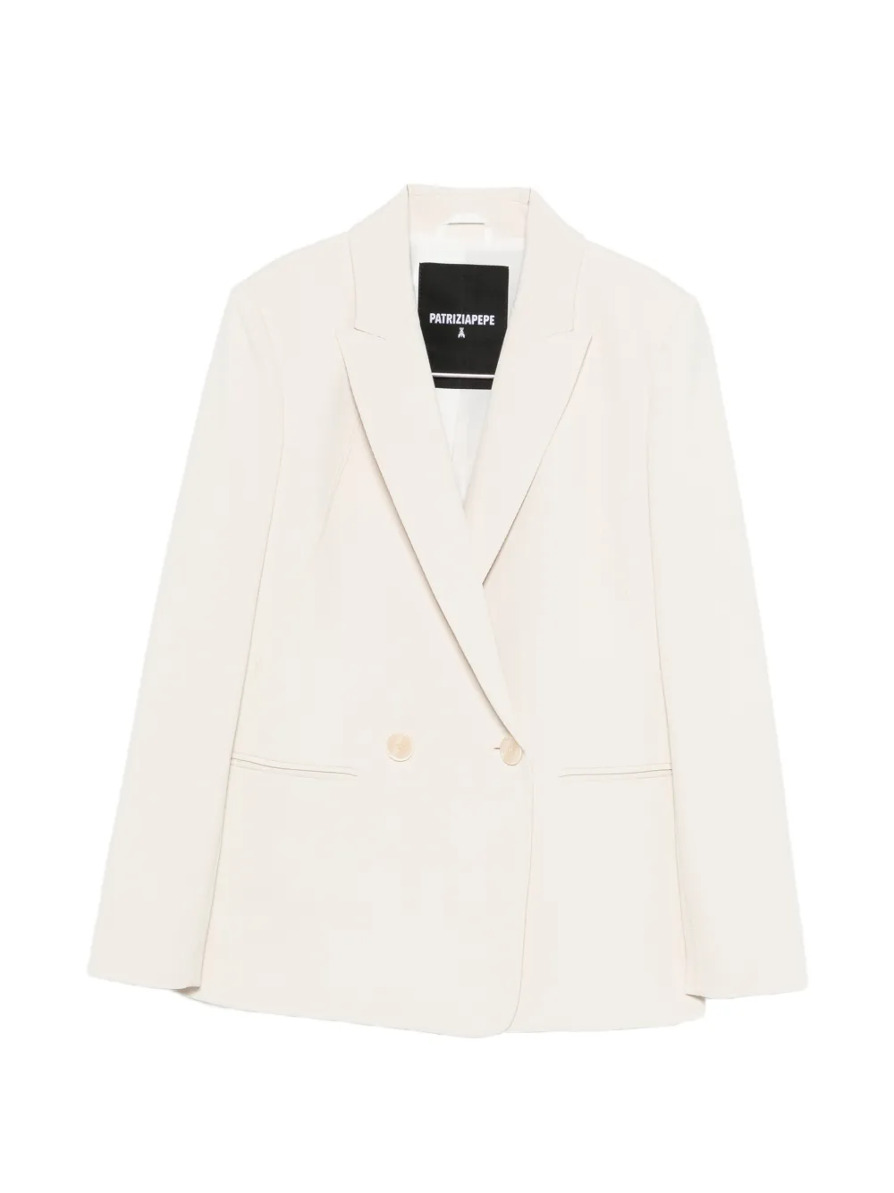 Patrizia Pepe double-breasted blazer - Toni neutri