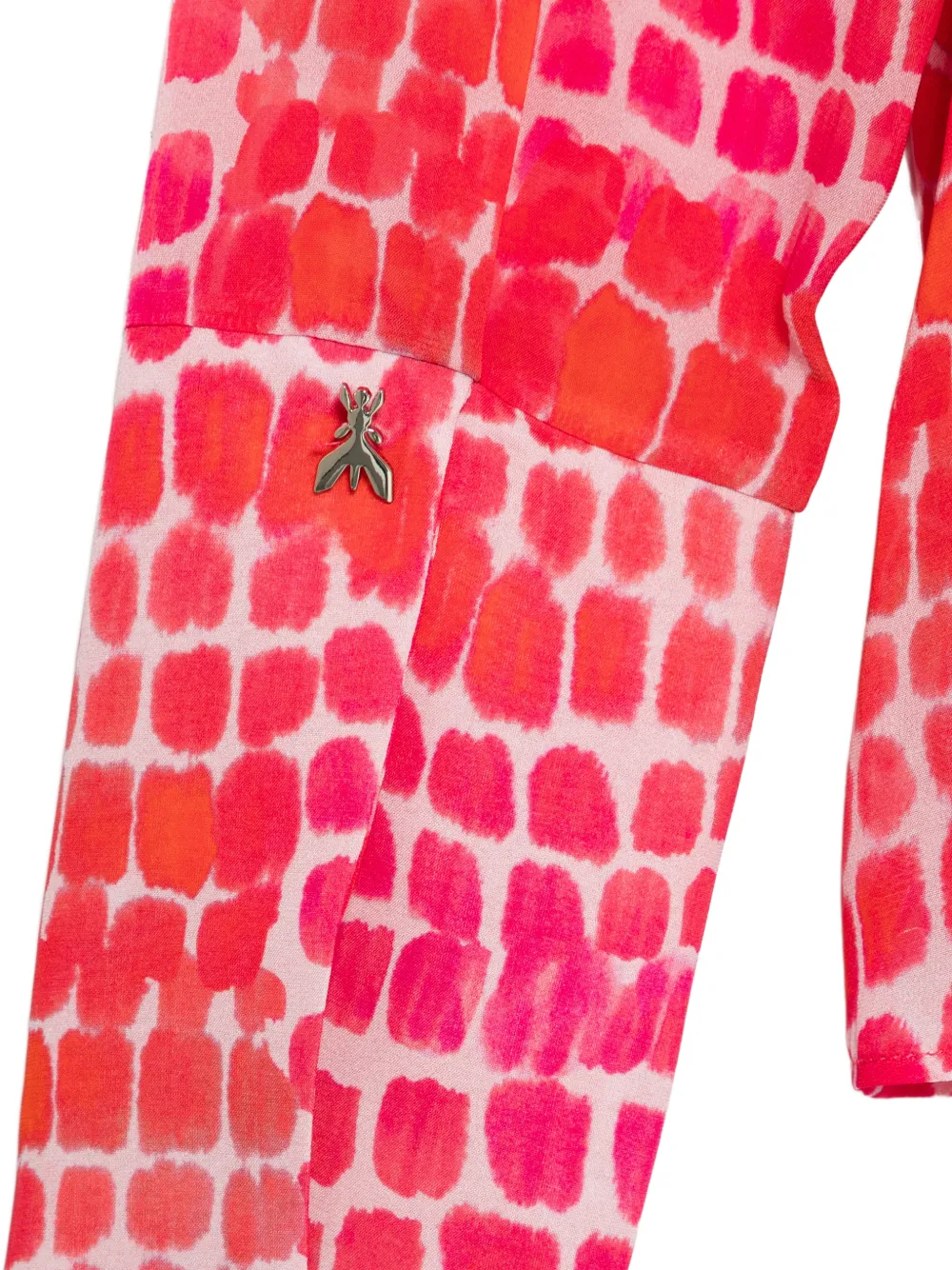 Print-Detail Long-Sleeve Shirt
