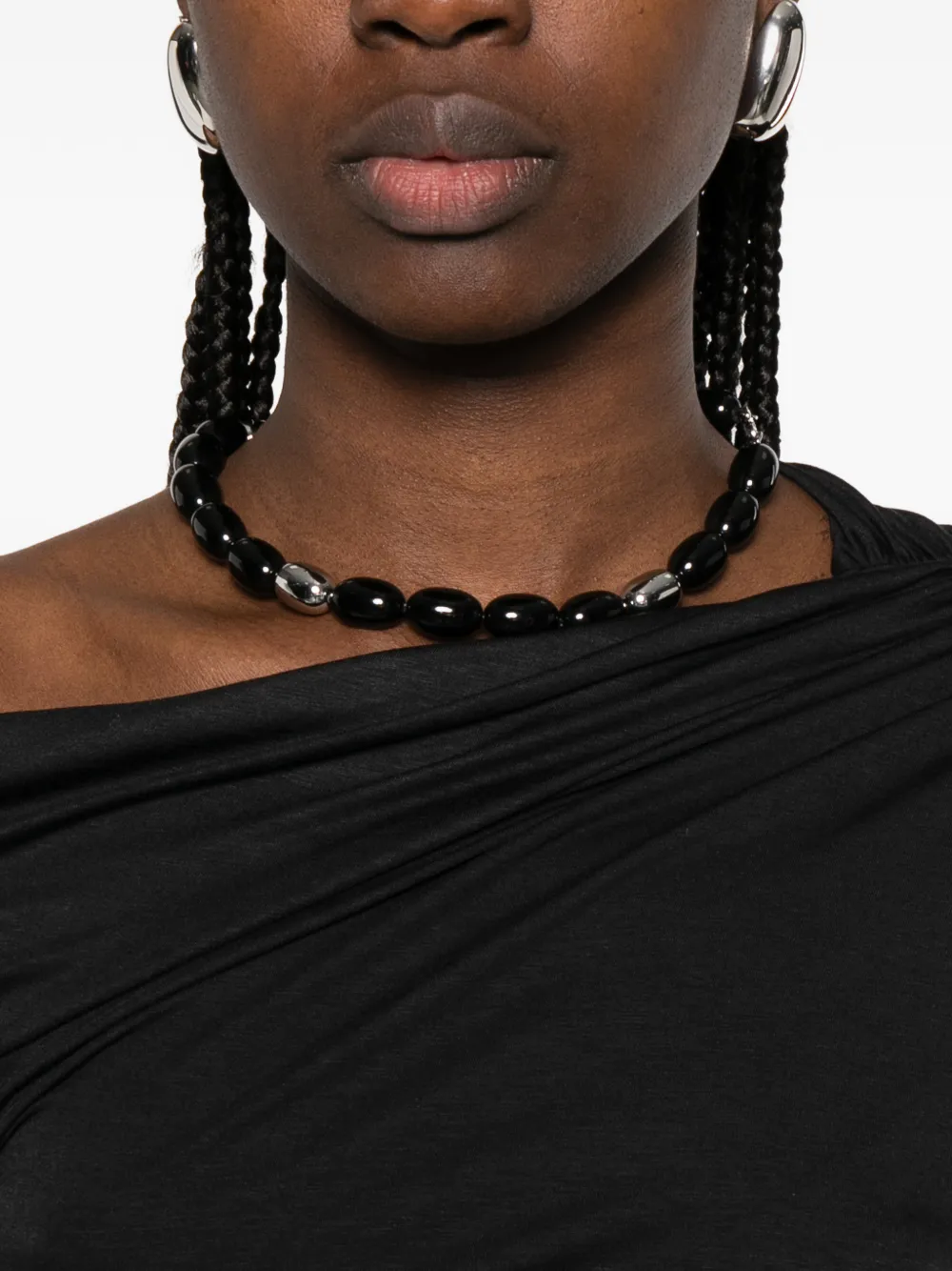 Draped Asymmetrical Dress
