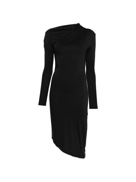 Patrizia Pepe draped asymmetrical dress