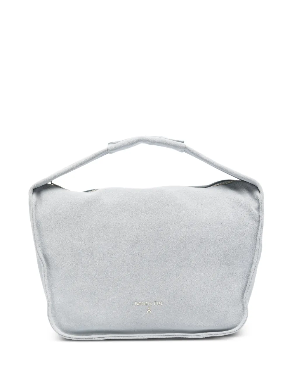 Patrizia Pepe medium Contemporary Hobo suede tote bag - Blu