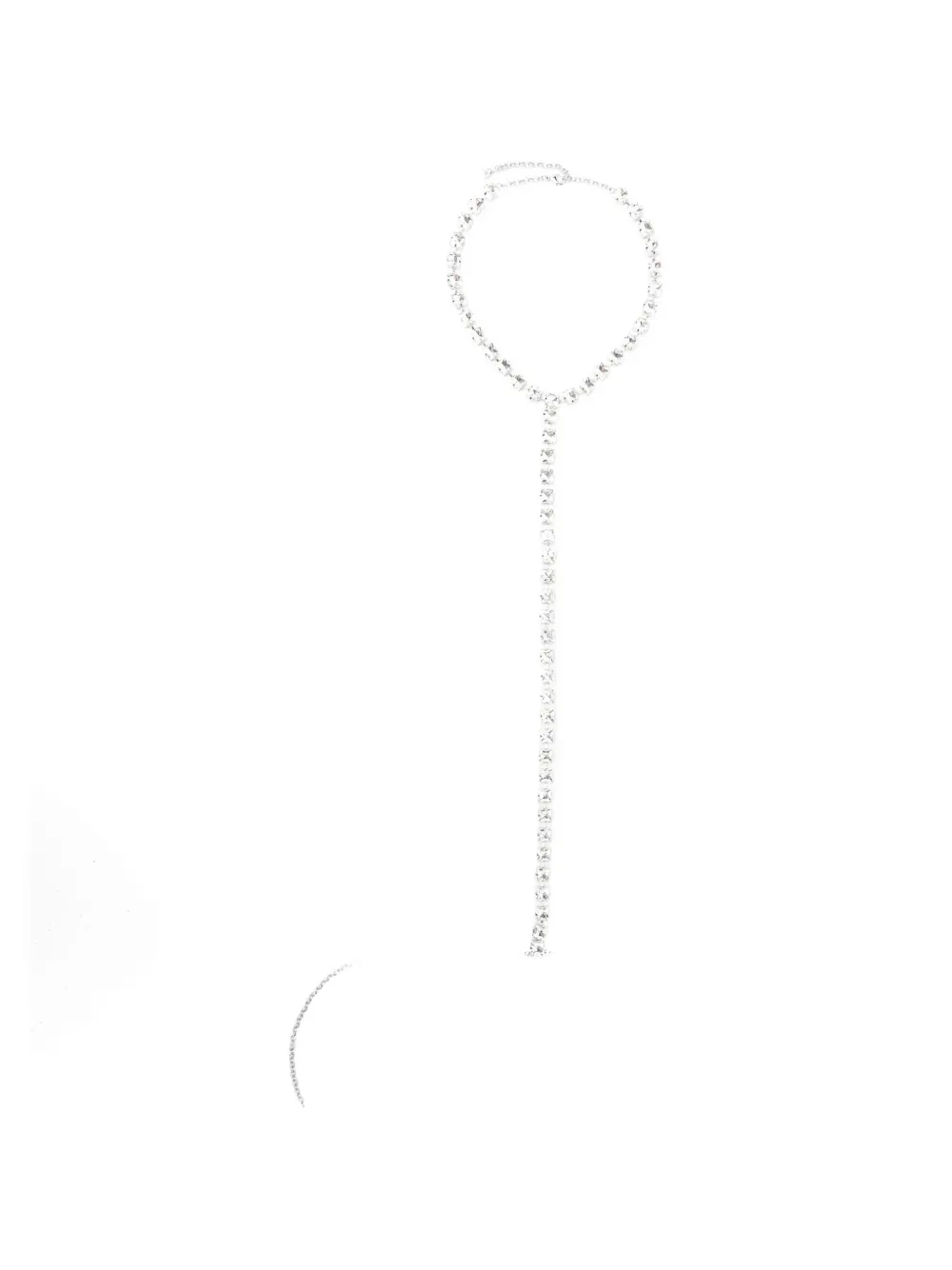 Patrizia Pepe logo-detail body jewel - Argento