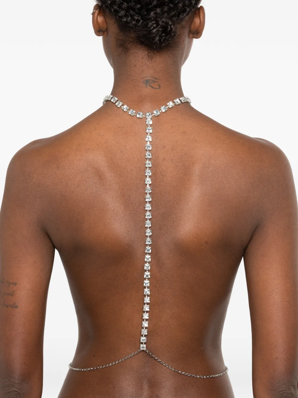 Logo-Detail Body Jewel