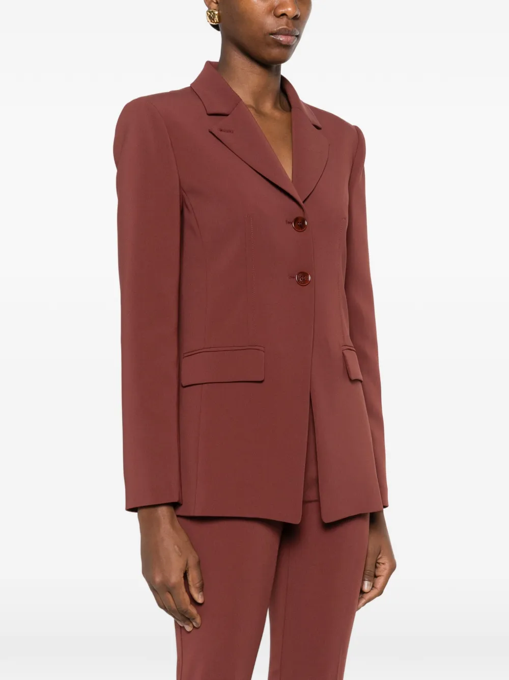 Patrizia Pepe スリム テーラード ジャケット | レッド | FARFETCH JP