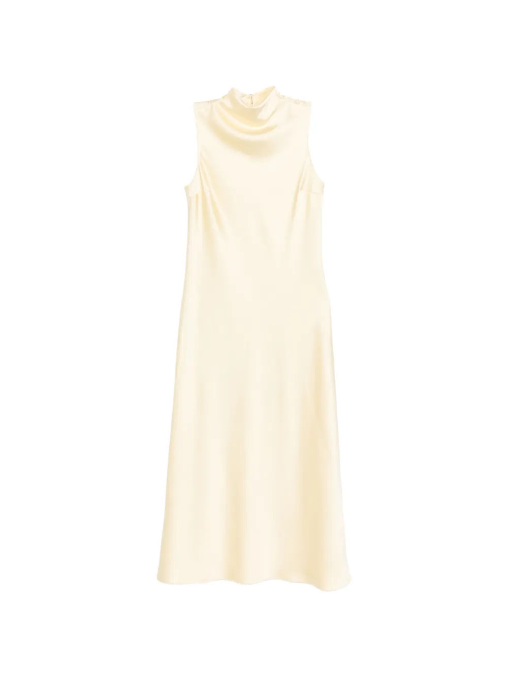 Patrizia Pepe satin midi dress - Giallo