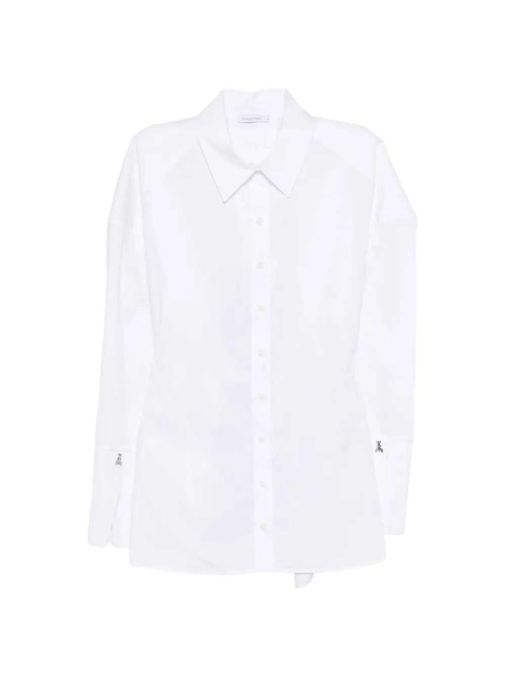Patrizia Pepe cut-out shirt - Weiß