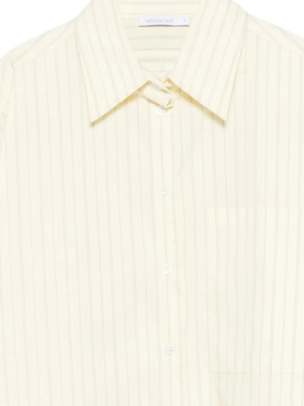 Patrizia Pepe Gestreept blouse Geel