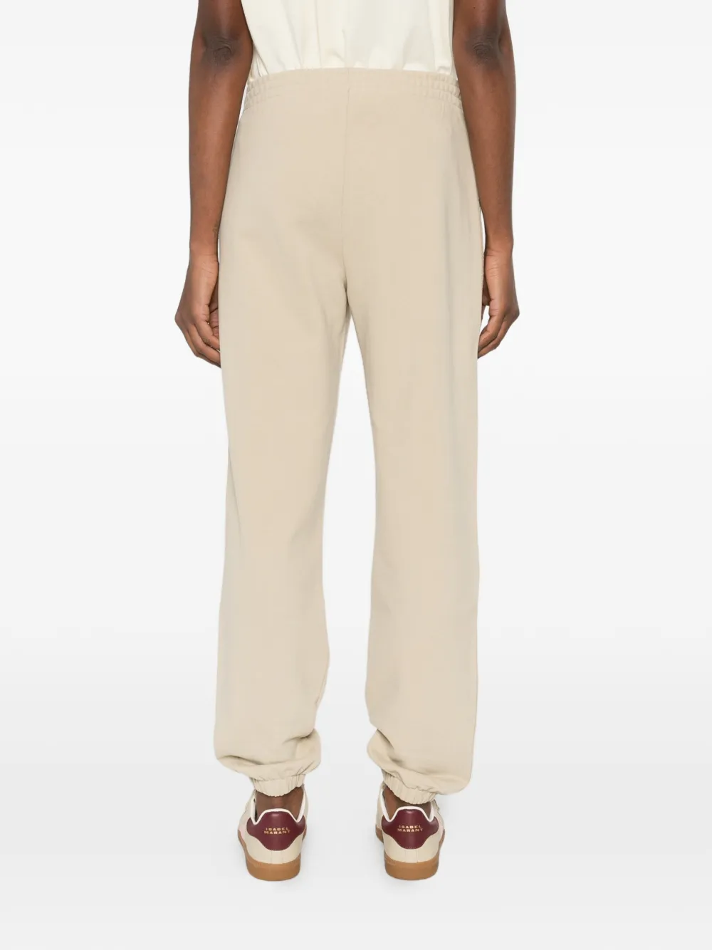 Patrizia Pepe Elastische trainingsbroek Beige