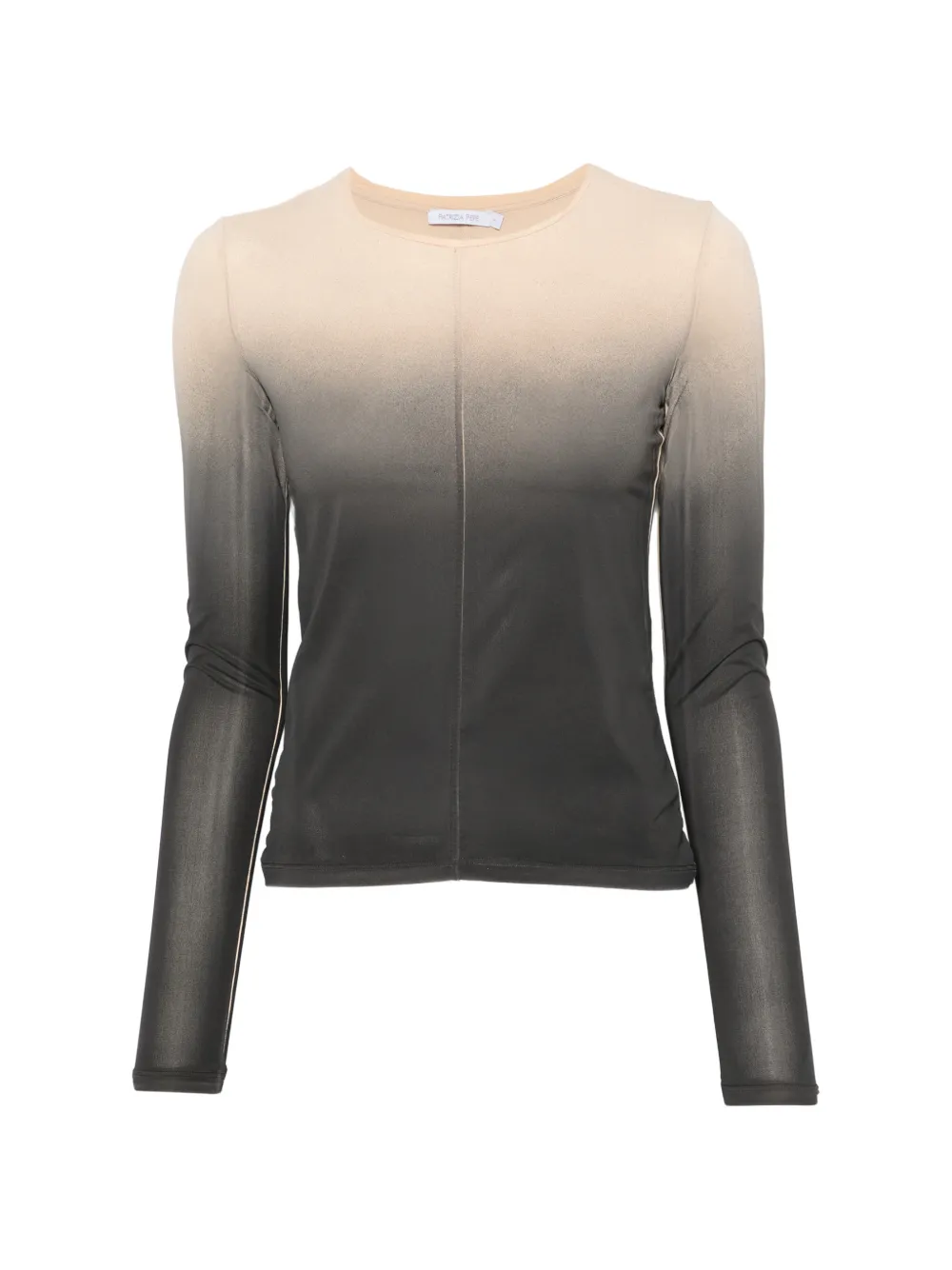 Patrizia Pepe degradé-effect T-shirt - Toni neutri