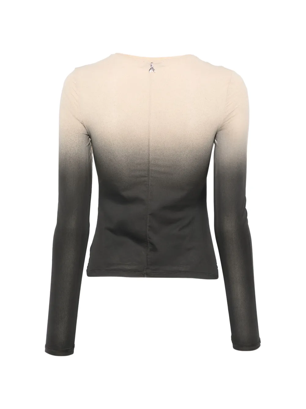 Patrizia Pepe T-shirt met kleurverloop Beige