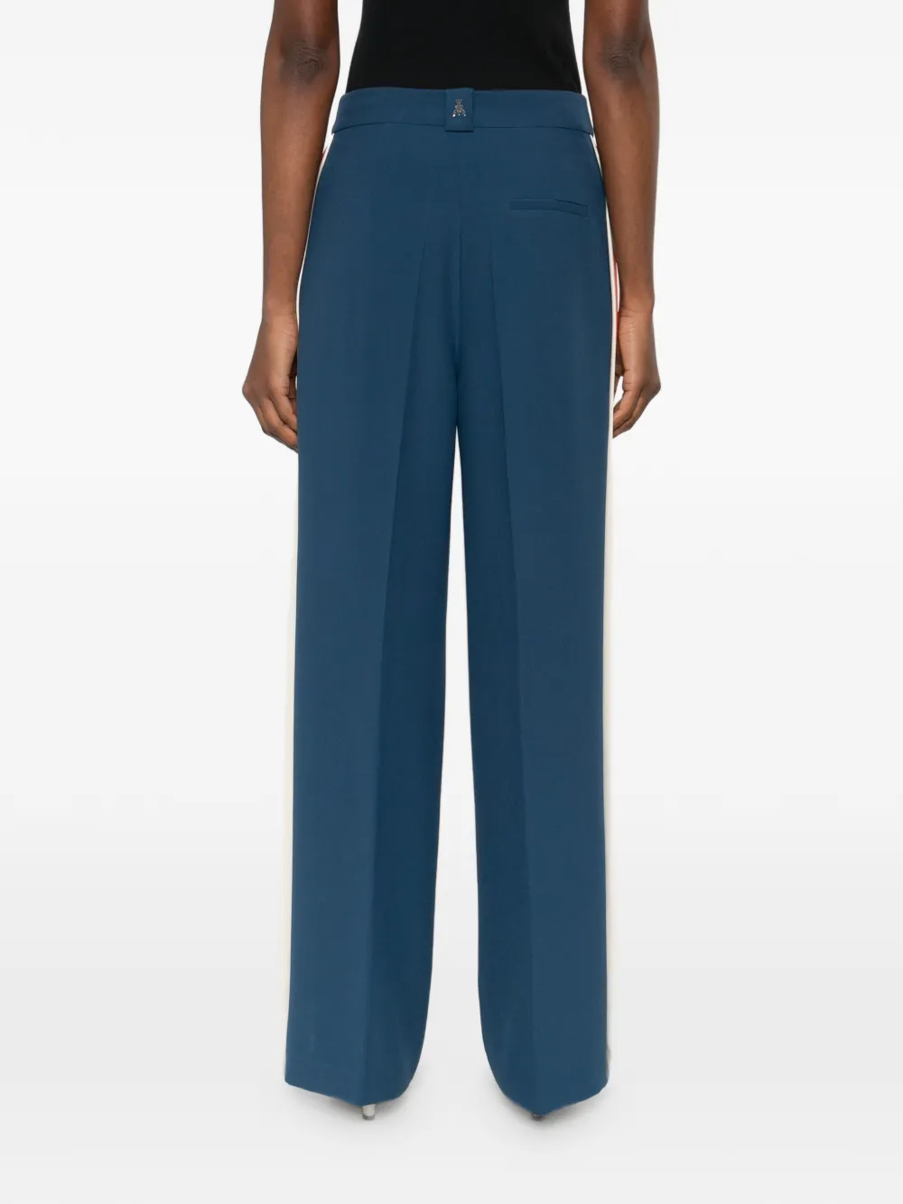 Patrizia Pepe Gestreepte broek Blauw