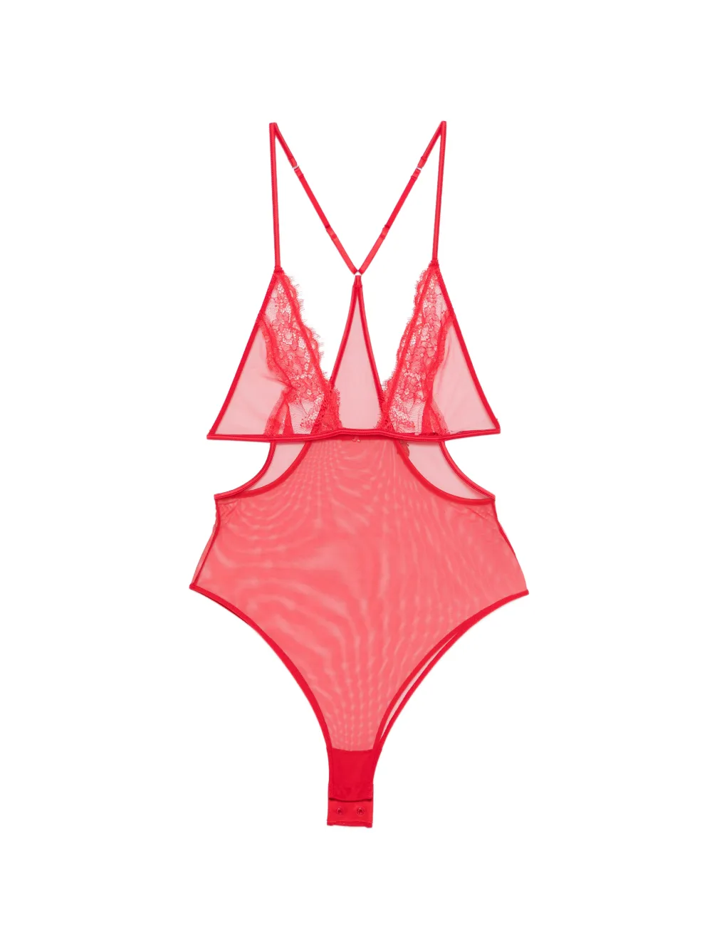 Patrizia Pepe lace bodysuit - Rot