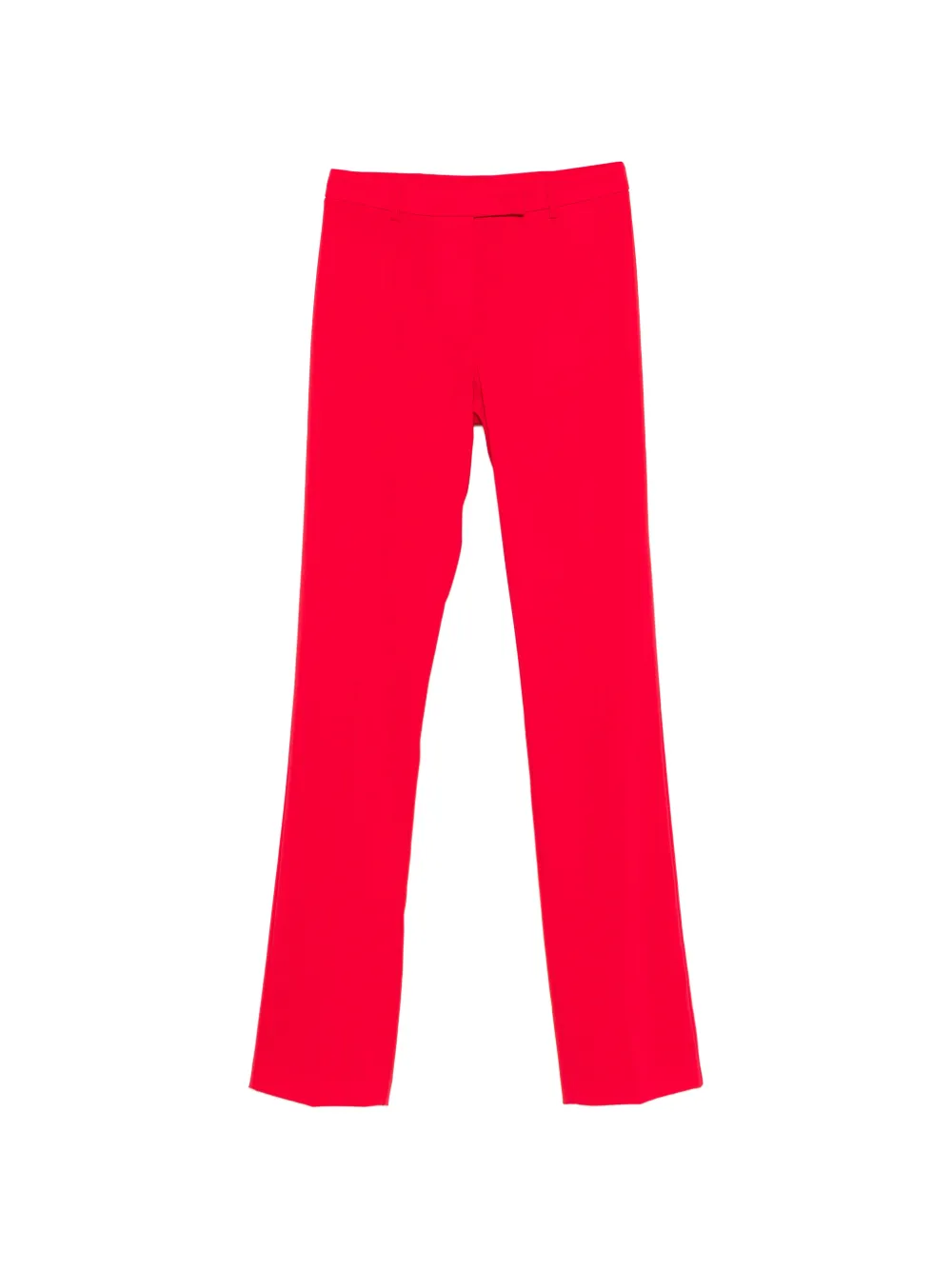 Patrizia Pepe slim crepe trousers - Rot