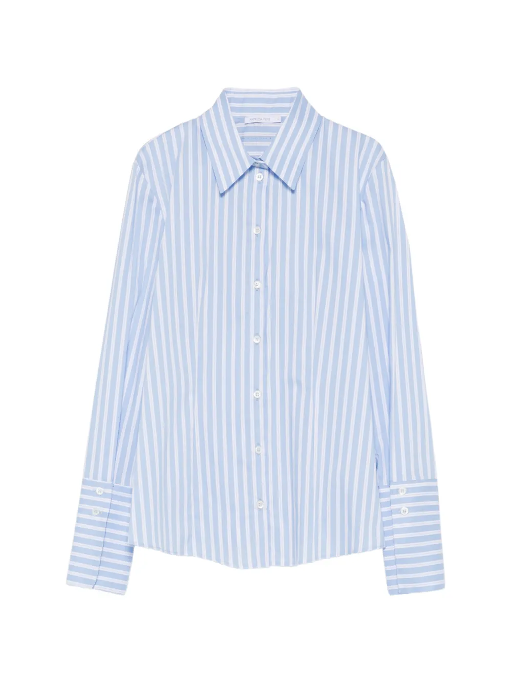 Patrizia Pepe long-sleeve striped shirt - Blu
