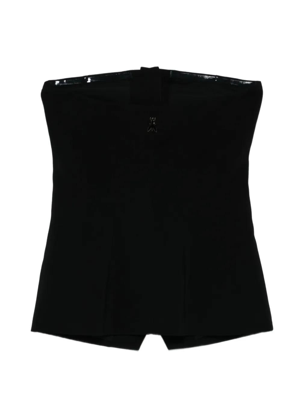 Patrizia Pepe Top met knopen Zwart