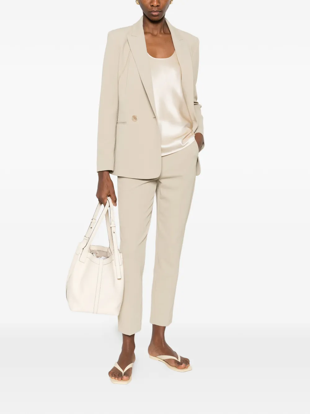 Button Cigarette Trousers