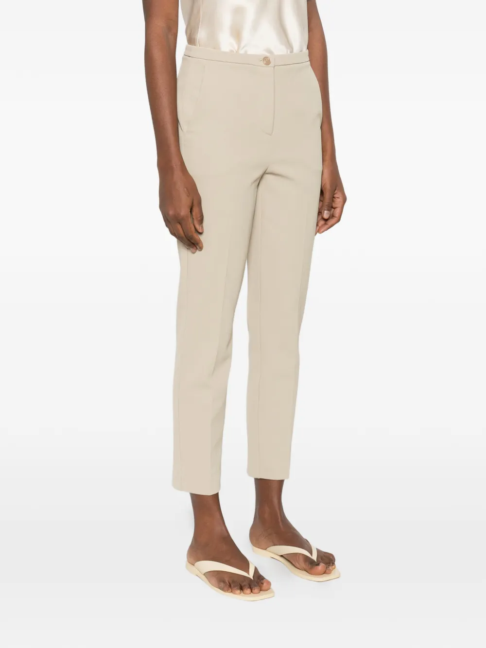 Button Cigarette Trousers
