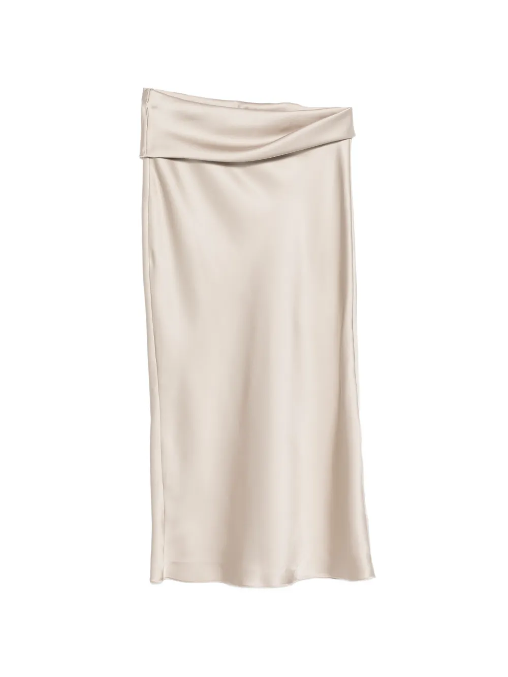 Patrizia Pepe draped midi skirt - Grigio
