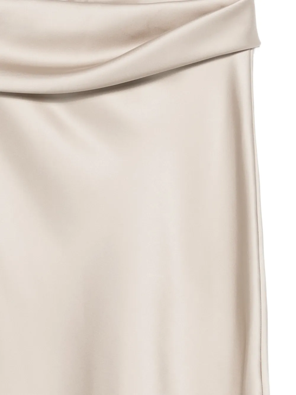  Patrizia Pepe Draped Midi Skirt - Grey 