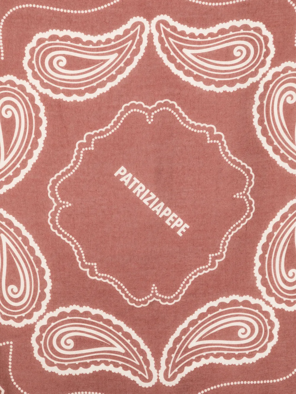  Patrizia Pepe Graphic-print Scarf - Brown 