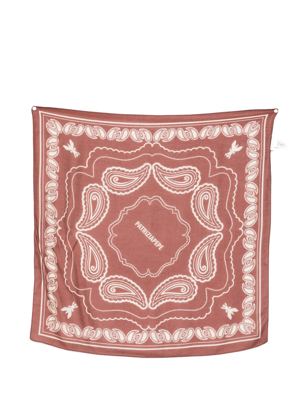 Patrizia Pepe graphic-print scarf - Marrone