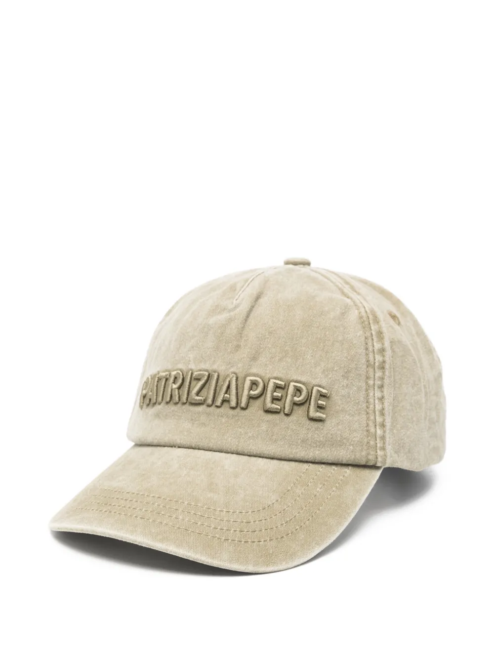 Patrizia Pepe embroidered baseball cap - Toni neutri