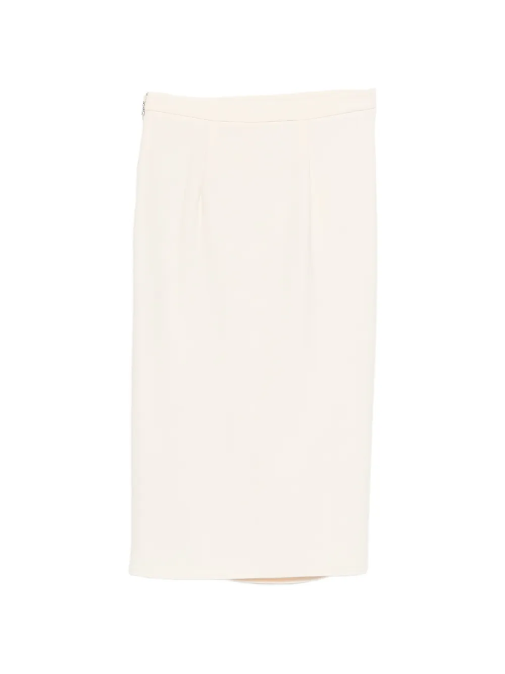  Patrizia Pepe Drawstring-detail Midi Skirt - Neutrals 