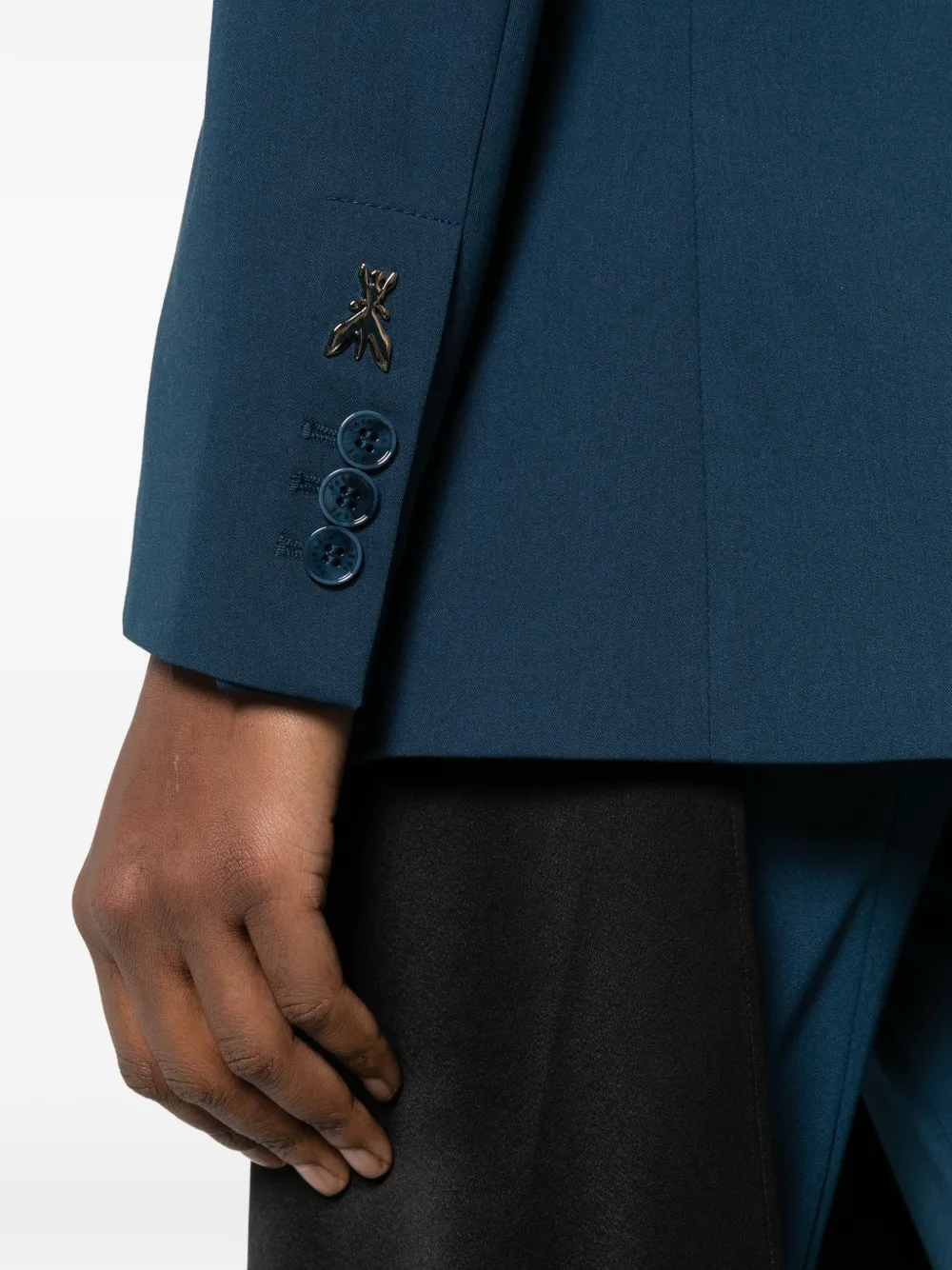 Patrizia Pepe Blazer met dubbele rij knopen Blauw