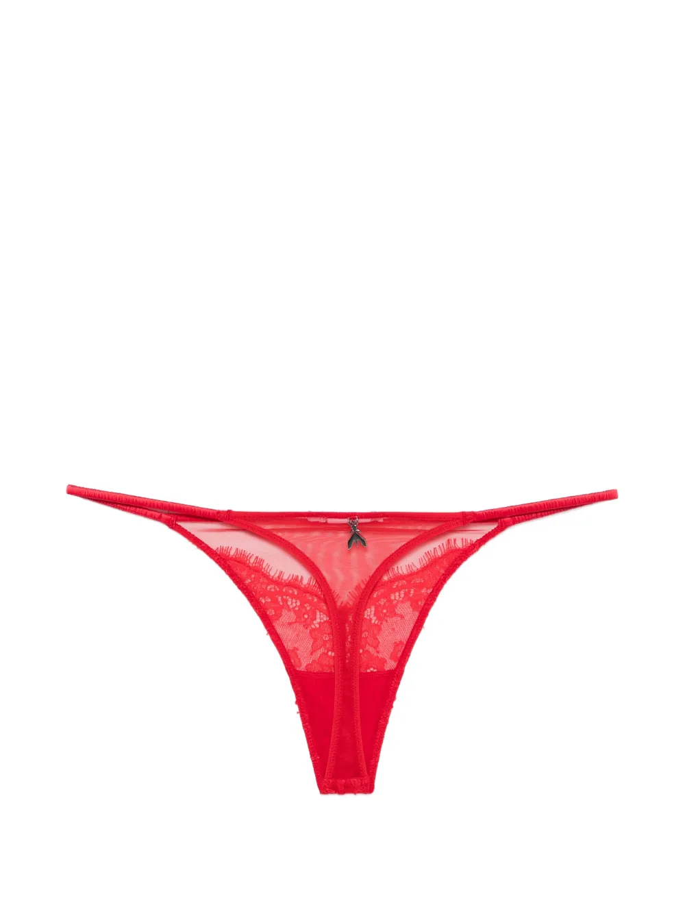  Patrizia Pepe Lace Thong - Red 