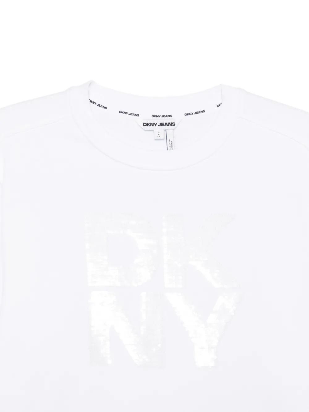  Dkny Sequin-embellished Sweatshirt - White 