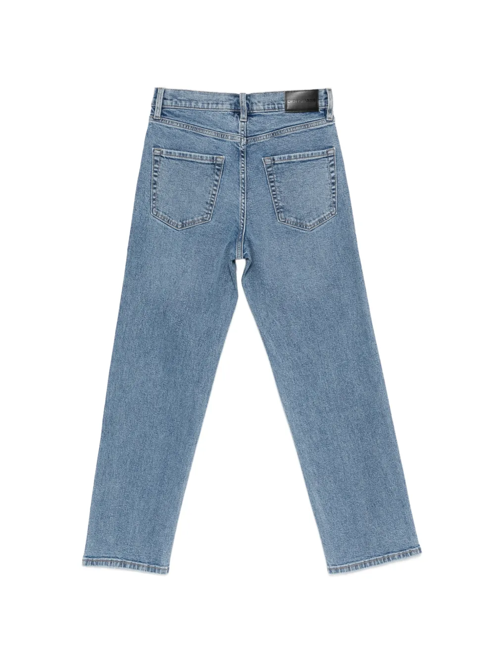  Dkny High-rise Embellished Jeans - Blue 