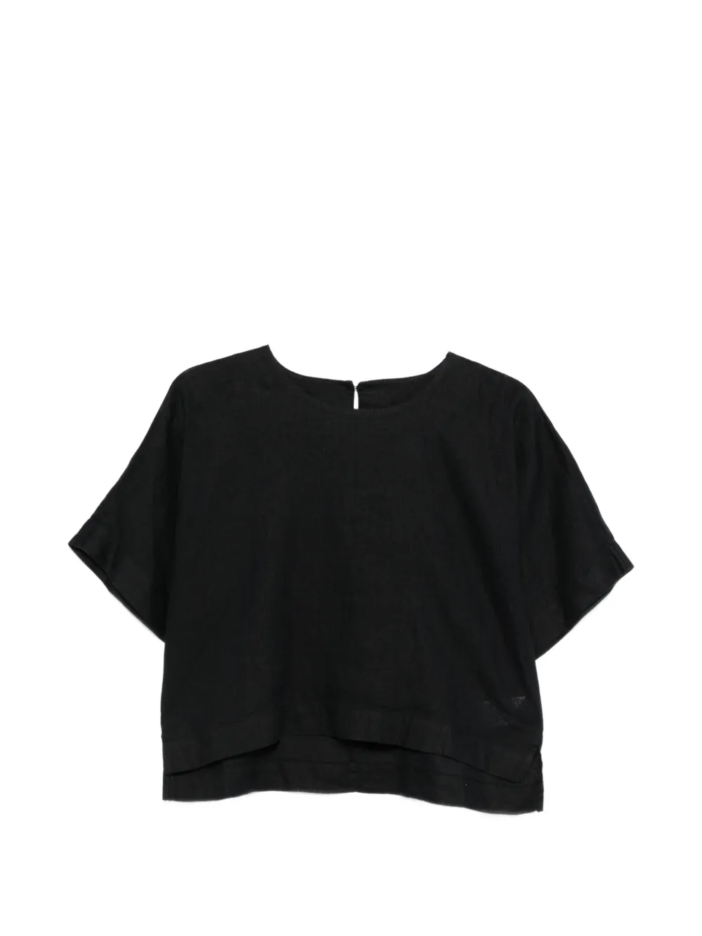DKNY round-neck short-sleeve top - Nero