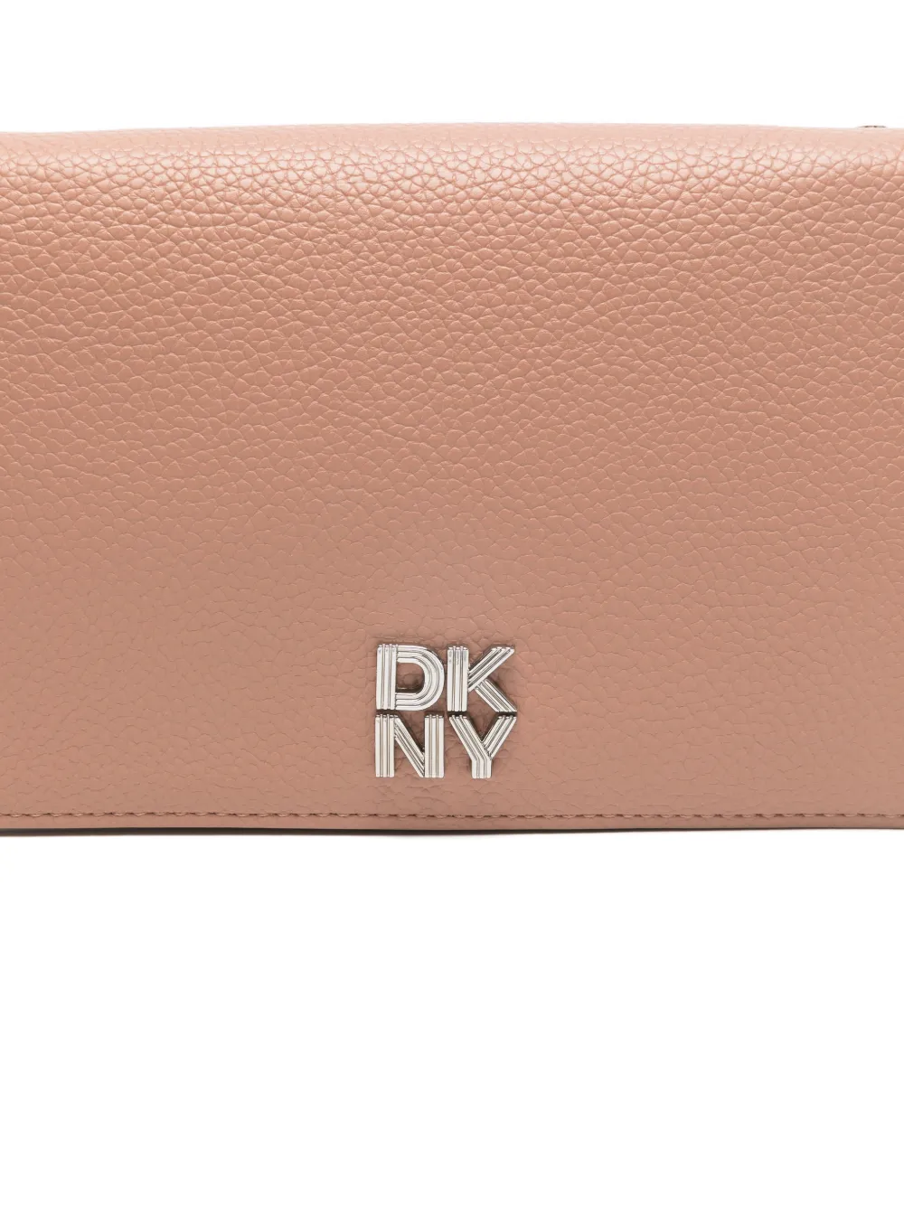 DKNY Mini-tas met logoplakkaat Bruin