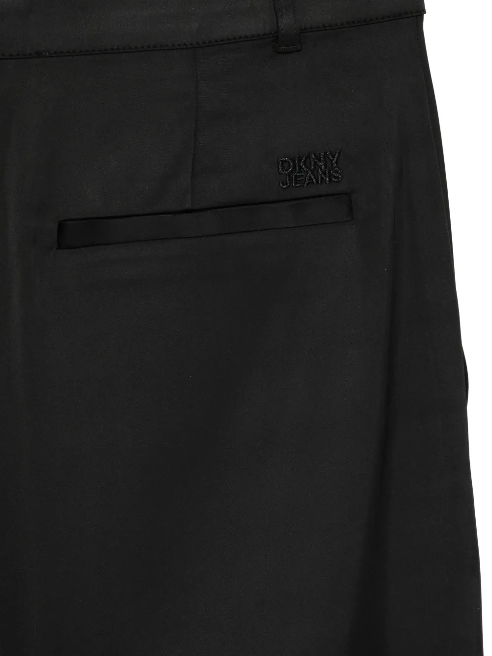 DKNY High waist plooibroek Zwart