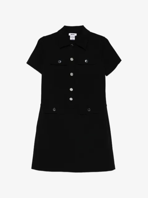 DKNY button pocket mini dress