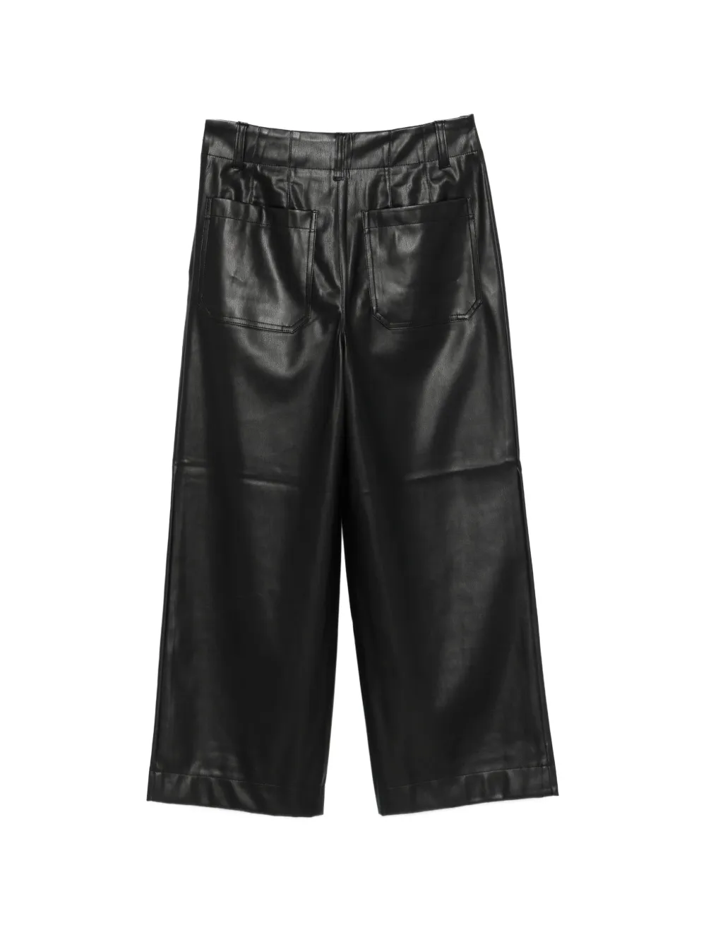 DKNY Broek met ritssluiting en riemlus Zwart